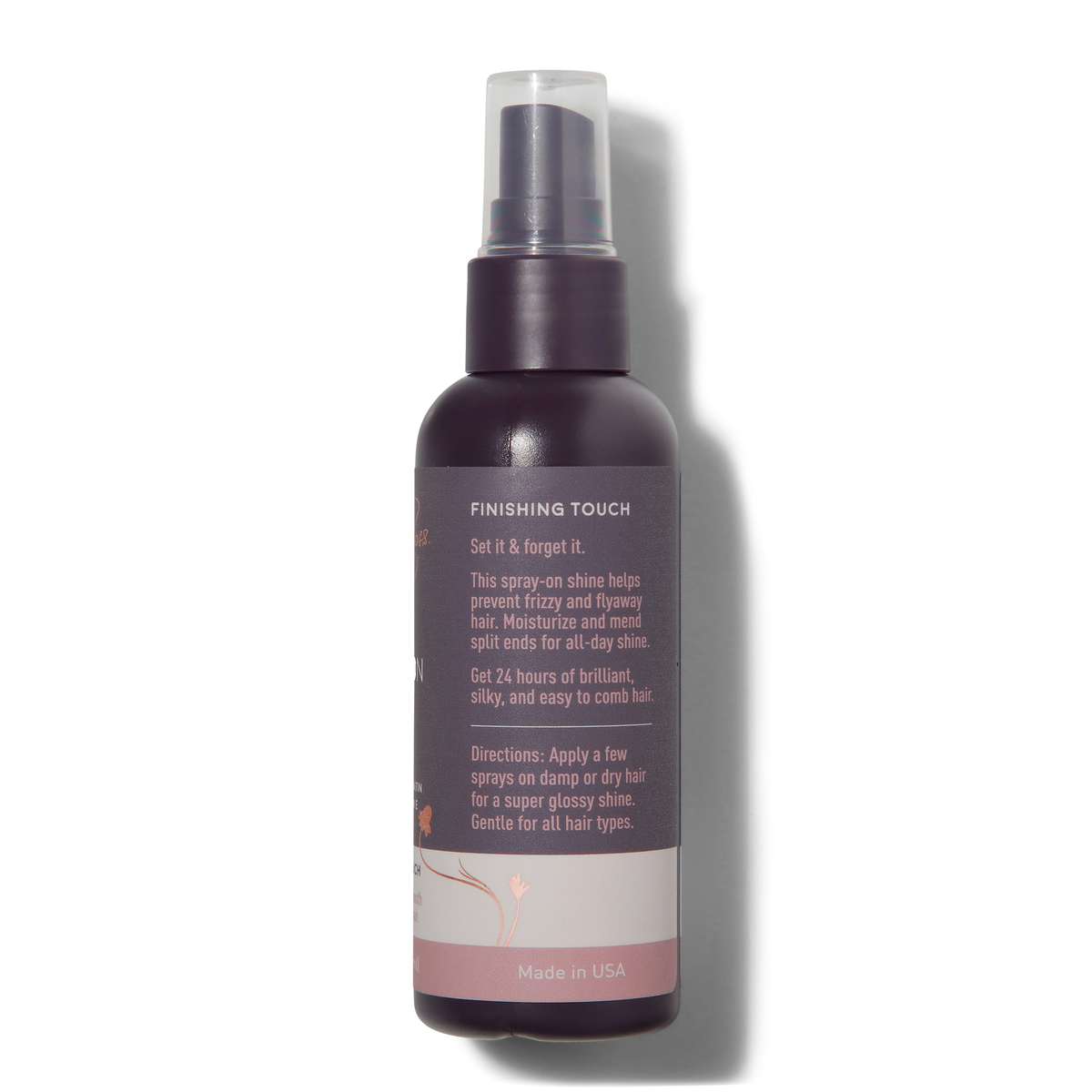 Nora Ross Spray-On Super Shine Hair Serum, Oil Treatments