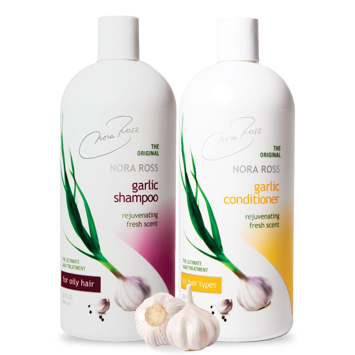 Classic Garlic Extract Shampoo & Conditioner Set - 32 OZ
