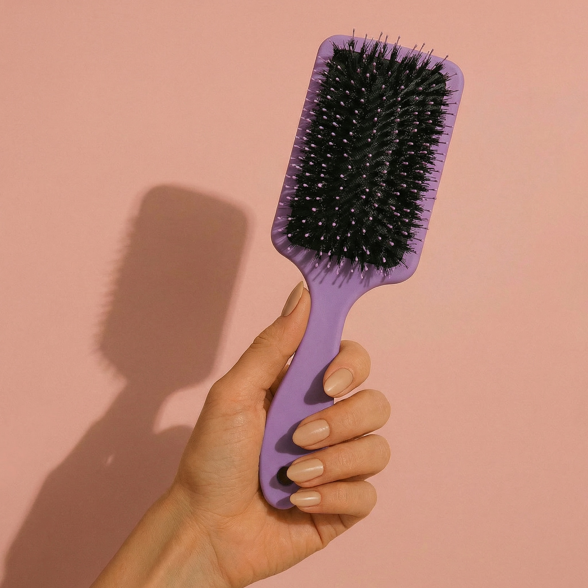 Cepillo de cerdas de jabalí naturales Growth Boost