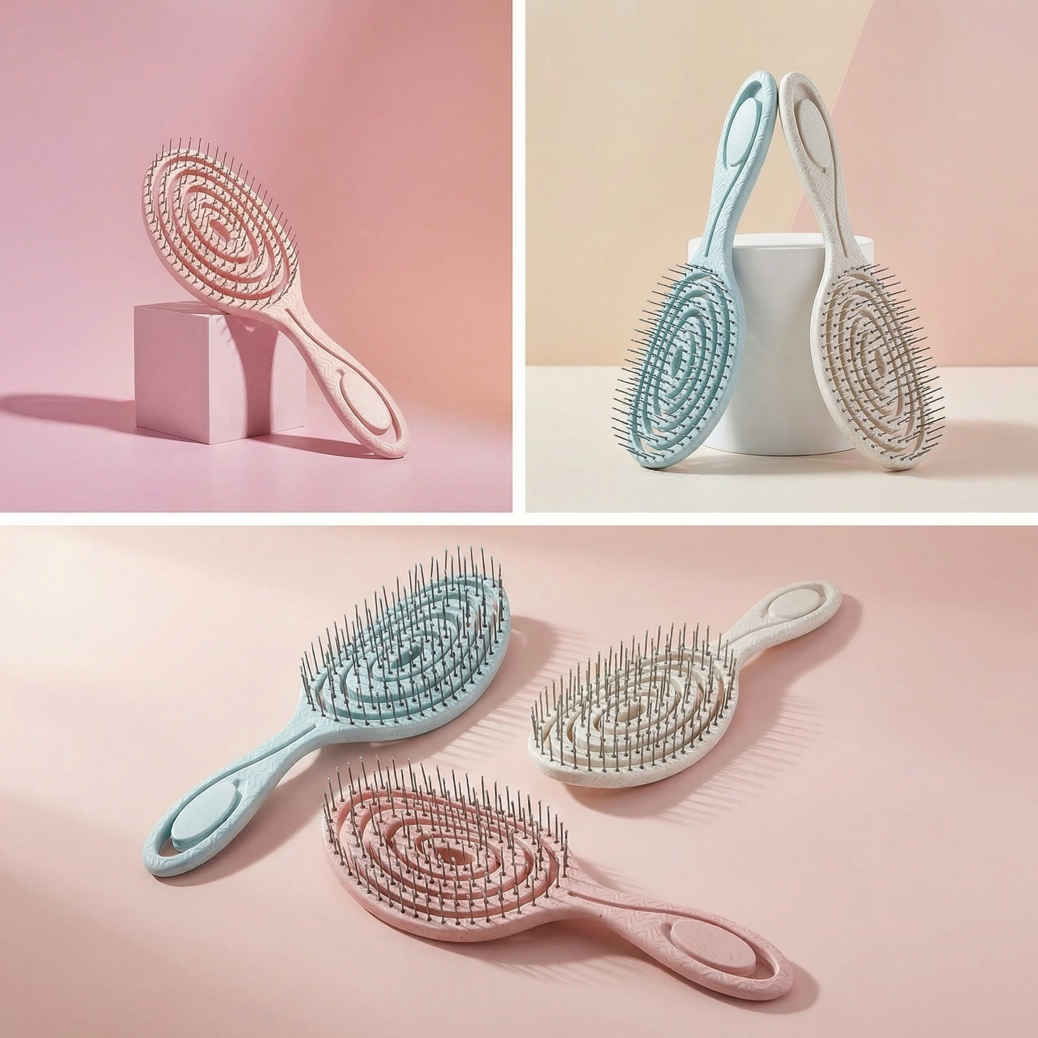 Cepillo desenredante orgánico