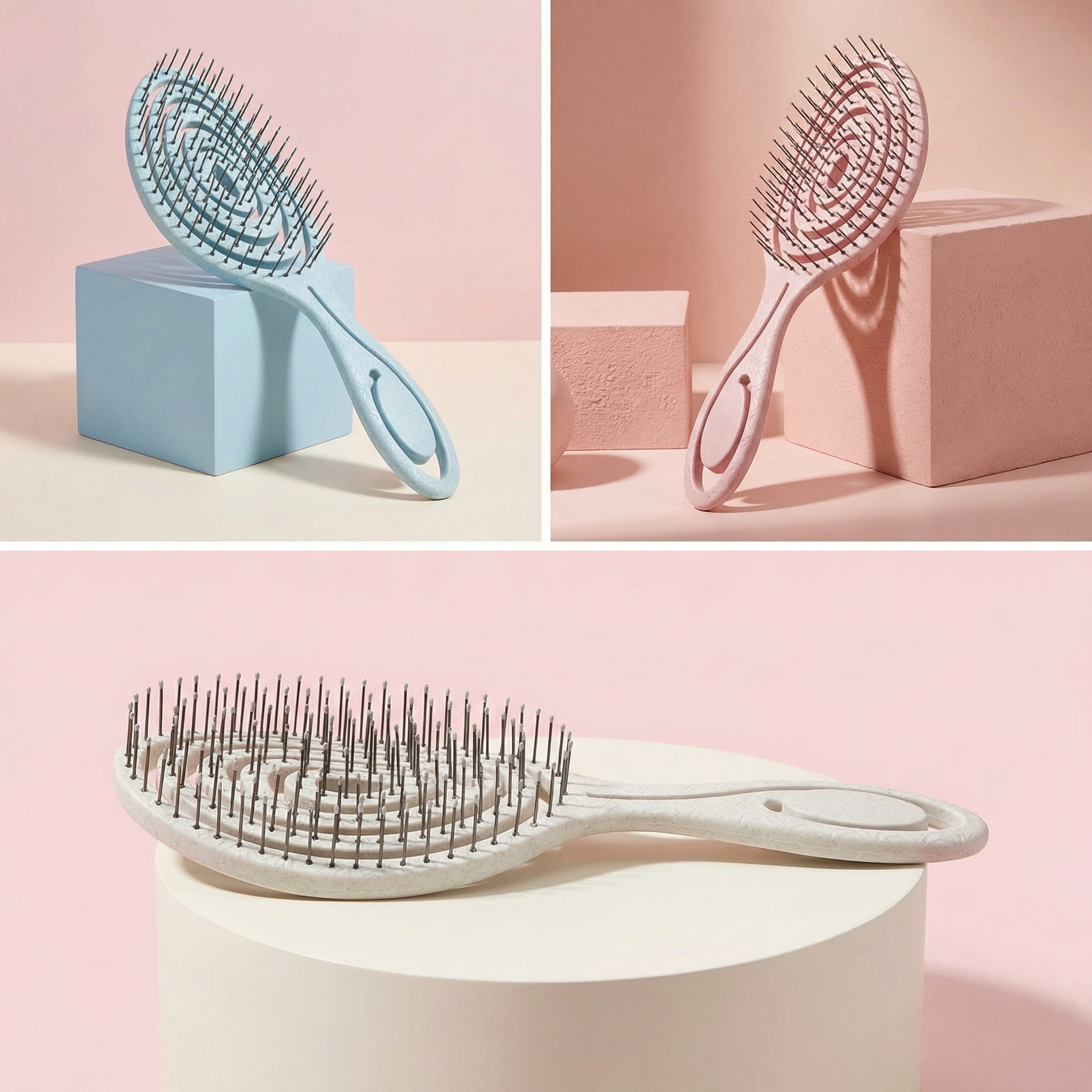 Cepillo desenredante orgánico