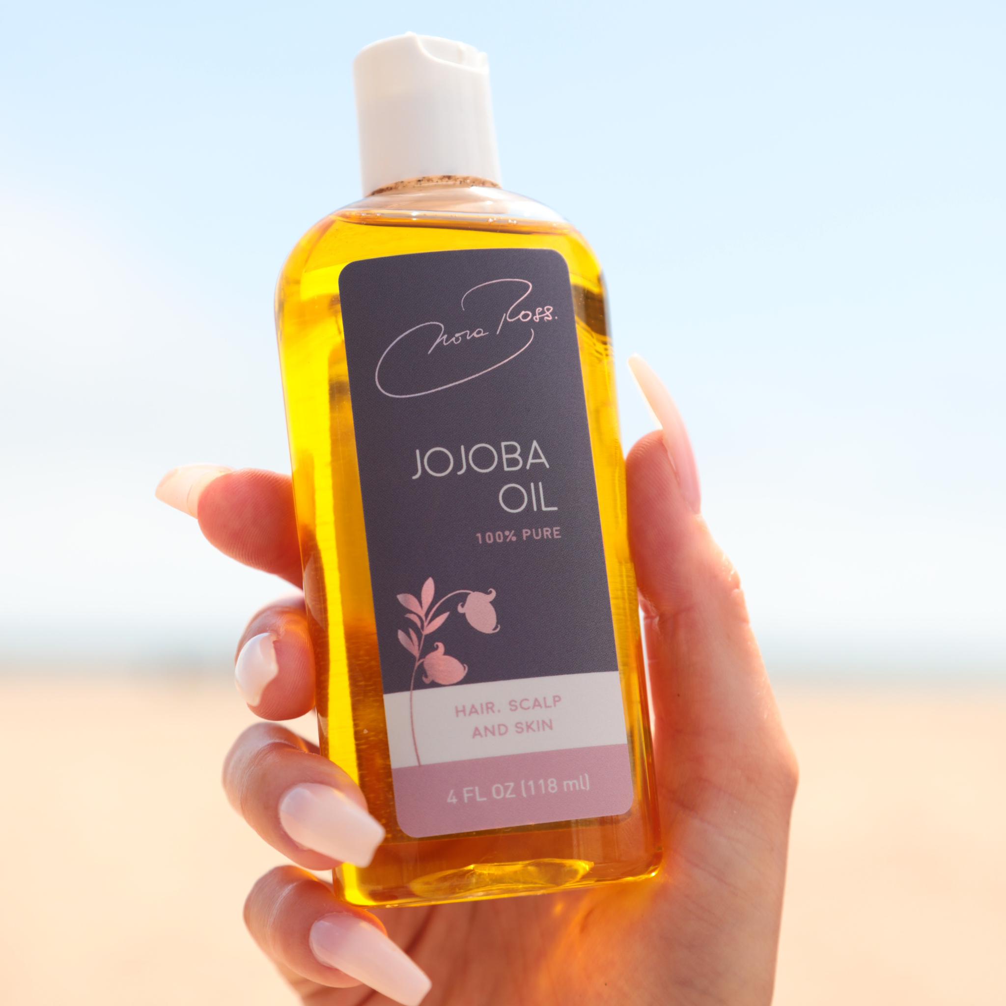 Liquid Gold Jojoba Oil – 100% Pure, Cold-Pressed & Hexane-Free (4 oz)