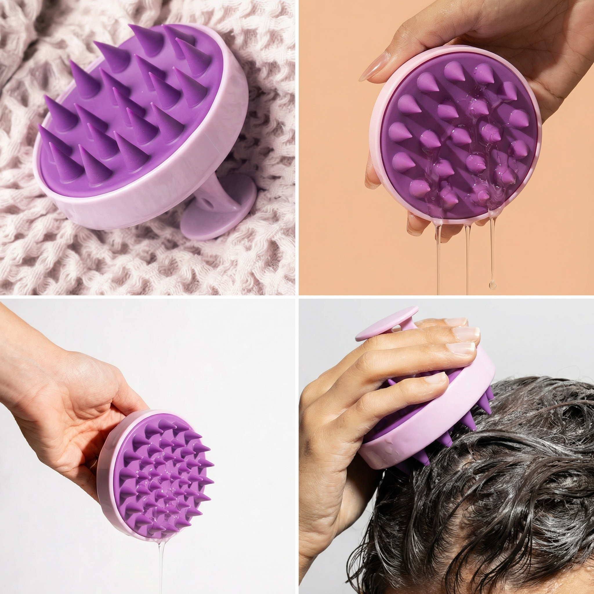 Cepillo exfoliante revitalizante del cuero cabelludo