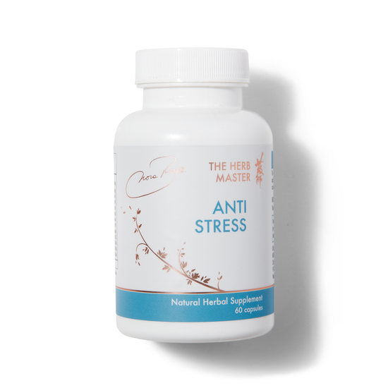 Anti Stress® - Fórmula herbal premium que apoya el estado de ánimo tranquilo con Thorowax, Mimosa Bark y Rehmannia + Más