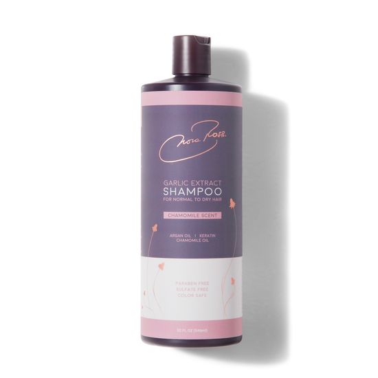 Purple Shampoo for Normal Hair Types - Intense Hydration + Volume w/ Keratin, Aloe, Argan, Allium Sativum & Chamomile Extracts