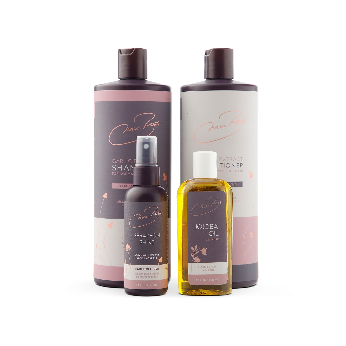 Purple Shampoo & Conditioner Hair Repair Treatment Kit® - Para cabello fuerte, sedoso, saludable, brillante y renovado